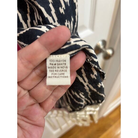 Magic Women M Bright Colorful Tassels Lightweight Kimono Night Out Beach - Picture 4 of 8